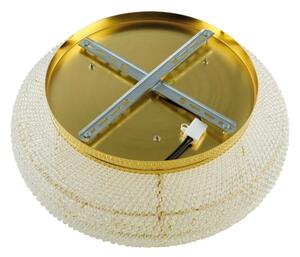 Ideal Lux - Plafoniera di cristallo PASHA 6xE14/40W/230V diametro 40 cm oro