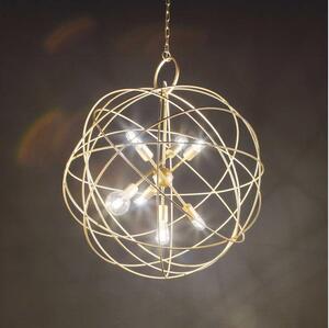 Ideal Lux - Lampadario a catena KONSE 7xE27/60W/230V