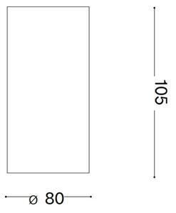 Ideal Lux - Faretto LED NITRO LED/10W/230V diametro 8 cm CRI 90 bianco