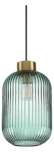 Ideal Lux - Lampadario a sospensione con filo MINT 1xE27/60W/230V diametro 14 cm verde