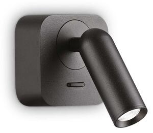 Ideal Lux - Luce Spot da parete a LED BEAN LED/3W/230V CRI 90 nero