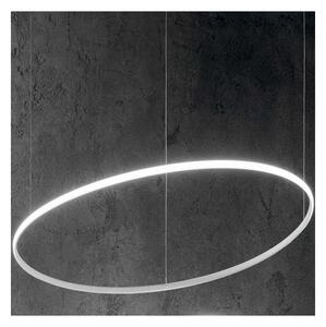 Ideal Lux - Lampadario LED a sospensione con filo HULAHOOP LED/28W/230V 3000K diametro 61 cm CRI 90 bianco