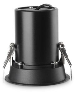 Ideal Lux - Faretto da incasso a LED NOVA, 12W, 230V, CRI 90, nero