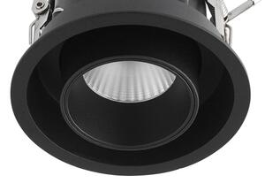 Ideal Lux - Faretto da incasso a LED NOVA, 12W, 230V, CRI 90, nero