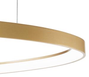 Ideal Lux - Lampadario LED a sospensione con filo GEMINI LED/48W/230V diametro 61 cm CRI 90 oro