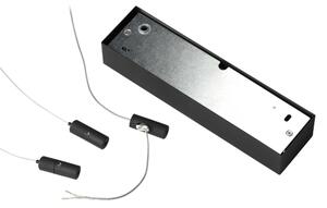 Ideal Lux - Lampadario a sospensione con filo LED dimmerabile ORACLE S LED/40W/230V 4000K diametro 70 cm nero