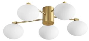 Ideal Lux - Lampadario a plafone LED HERMES 5xG9/3W/230V oro