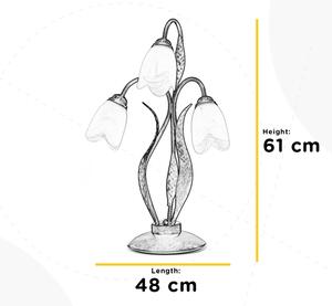 ONLI - Lampada da tavolo SONIA 3xE14/6W/230V