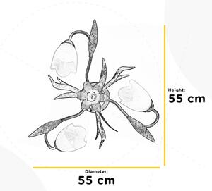 ONLI - Plafoniera SONIA 3xE14/6W/230V