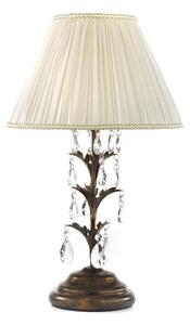 ONLI - Lampada da tavolo TERESA 1xE27/22W/230V bronzo 58 cm