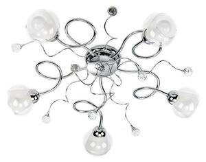 ONLI - Lampadario a plafone WENDY 5xE14/6W/230V cromo lucido