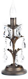 ONLI - Lampada da tavolo TERESA 1xE14/6W/230V bronzo