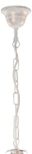 ONLI - Lampadario a sospensione con catena TERESA 5xE14/6W/230V bianco