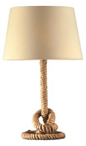 ONLI - Lampada da tavolo CORDA 1xE27/22W/230V 50 cm beige