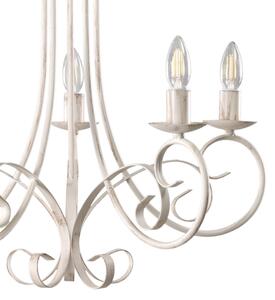ONLI - Lampadario a catena POMPEI 5xE14/6W/230V, crema
