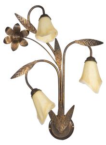 ONLI - Applique ALGA 3xE14/6W/230V bronzo