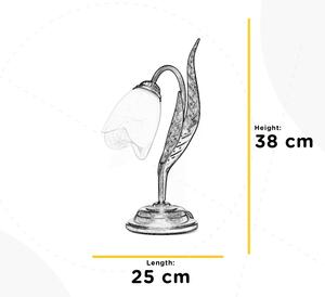 ONLI - Lampada da tavolo SONIA 1xE14/6W/230V