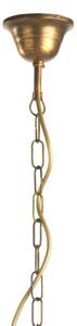 ONLI - Lampadario a sospensione con catena DOPPIO GIRO 5xE14/6W/230V bronzo
