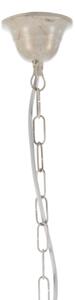 ONLI - Lampadario a sospensione con catena CANDELA 5xE14/6W/230V bianco