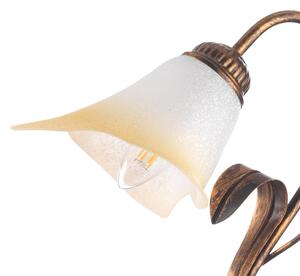 ONLI - Lampada da tavolo LUCREZIA 1xE14/6W/230V bronzo