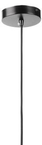 ONLI - Lampadario a sospensione con filo YONG 1xE27/22W/230V nero diametro 46 cm
