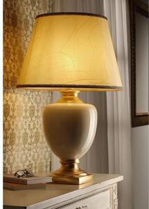 ONLI - Lampada da tavolo MOZART 1xE27/22W/230V beige/oro 75 cm