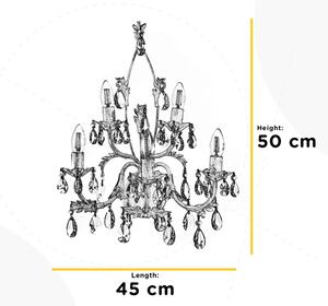 ONLI - Applique TERESA 5xE14/6W/230V bianco