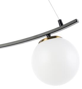 ONLI - Lampadario a sospensione con filo TRIO 3xE14/6W/230V nero