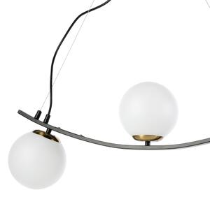 ONLI - Lampadario a sospensione con filo TRIO 3xE14/6W/230V nero