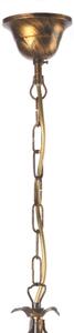 ONLI - Lampadario a sospensione con catena KAREN 5xE14/6W/230V bronzo