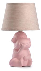 ONLI - Lampada da tavolo MONKEY 1xE14/6W/230V rosa