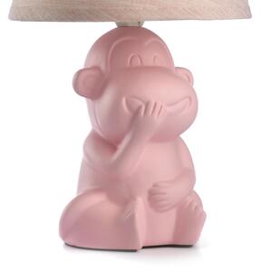 ONLI - Lampada da tavolo MONKEY 1xE14/6W/230V rosa