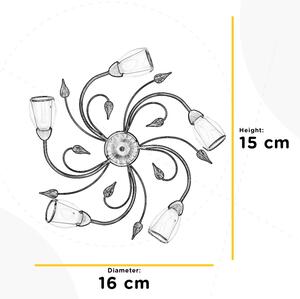 ONLI - Plafoniera LILIANA 5xE14/6W/230V