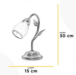 ONLI - Lampada da tavolo LILIANA 1xE14/6W/230V 30 cm