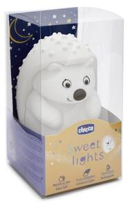 Chicco - Lampada da notte per bambini SWEET LIGHTS riccio
