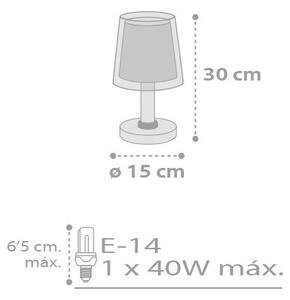 Dalber D-81211E - Lampada per bambini STARS 1xE14/40W/230V