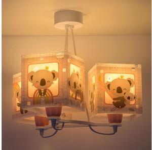 Dalber 63267S - Lampadario per bambini KOALA 3xE27/60W/230V