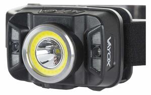 Lampada frontale LED ricaricabile con sensore LED/15W/5V IP66 430 lucente 1800 mAh