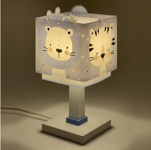 Dalber 63111T - Lampada per bambini JUNGLE 1xE14/8W/230V blu