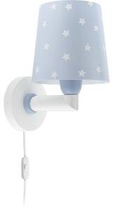 Dalber 82219T - Applique per bambini STAR LIGHT 1xE27/60W/230V blu