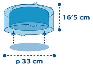 Dalber 41346 - Plafoniera per bambini PLANETS 2xE27/60W/230V