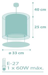 Dalber 41002H - Lampadario per bambini DOTS 1xE27/60W/230V