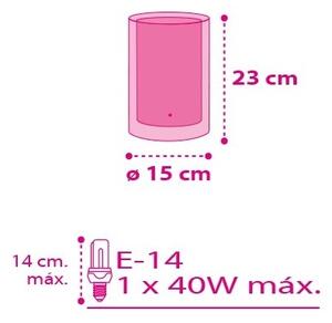 Dalber 41181 - Lampada da tavolo CUORE 1xE14/40W/230V