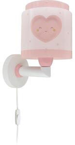 Dalber 76019S - Applique per bambini BABY DREAMS 1xE27/15W/230V rosa