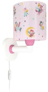 Dalber 42499 - Lampada da parete per bambini FAIRY DREAMS 1xE27/15W/230V