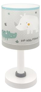 Dalber 60621 - Lampada per bambini RHICO AND CROCO 1xE14/8W/230V