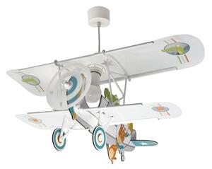 Dalber 54542 - Lampadario bambini LITTLE CROCODILE 1xE27/15W/230V