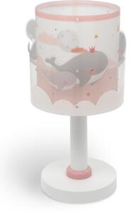 Dalber 61171S - Lampada per bambini WHALE DREAMS 1xE14/8W/230V rosa