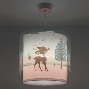 Dalber 61272 - Lampadario per bambini LOVING DEER 1xE27/60W/230V