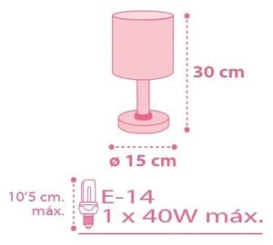 Dalber 62001S - Piccola lampada per bambini COLORS 1xE14/40W/230V